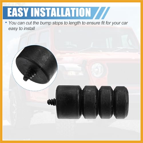 Partuto Kit de batente de pneu sobressalente para Jeep Wrangler JL 2018-2023 Suporte de pneu sobress