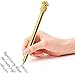 JeVenis Pineapple Pens Ballpoint Pens with Pineapple Pencil Pouch Bags Ins Style Pineapple Notes Stickers for Office Set