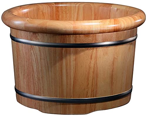 Bañera de madera para pies para spa y pedicura miniatura 1