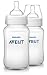 Philips Avent Anti-Colic Baby Bottles Clear, 11oz, 2 Piece
