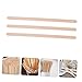HAKIDZEL 500Pcs Heat-resistant Wood Coffee Stir Stirrers Smooth Portable Beverage Mixing Sticks for Hot Drinks and All Cup Types