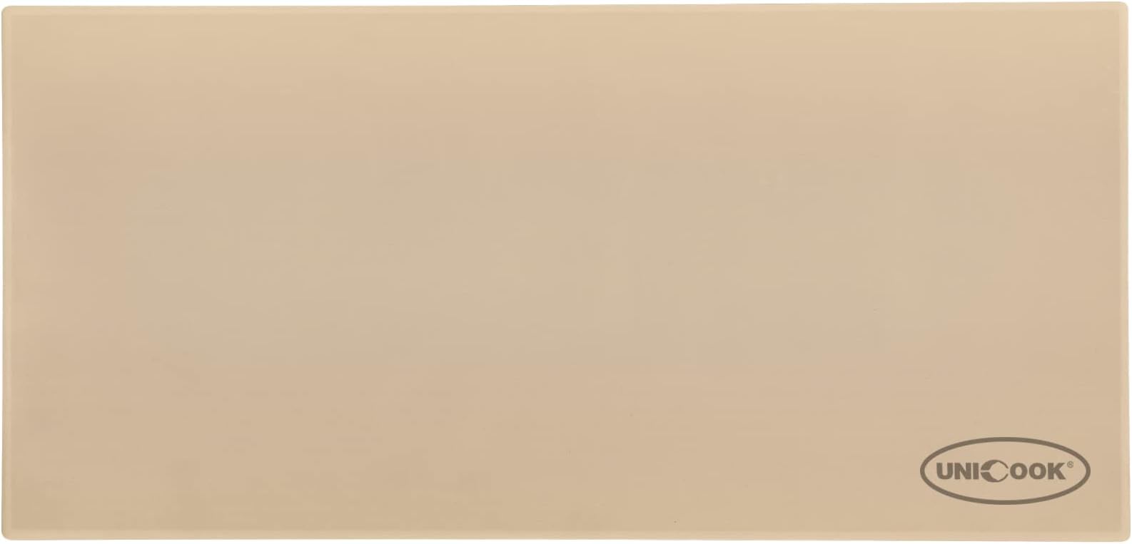 Unicook Extra Large Pizza Stone 24" x 12" x 0.6" for 36"/48" Ovens, Rectangular Baking Stone, Ideal for Baking Crispy Pizzas, Bread and Cookies, Weighs 11.3 lbs, Does Not Fit 30" Compact Ovens