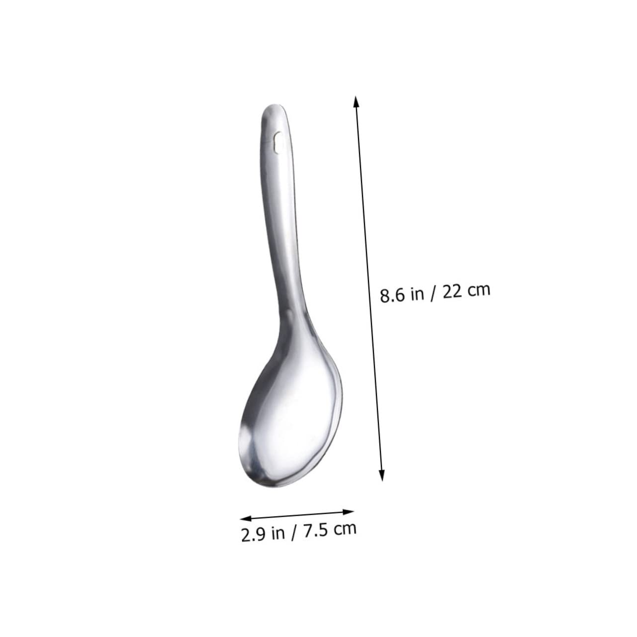 Healifty 4Pcs Rice Spoon Safe Convenient Rice Spatulas for Kitchen Use for Home Restaurant and Hotel Easy to Clean Dishwasher Safe
