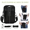 UBAYEE Crossbody Phone Bag with RFID Blocking for Men & Women – Lightweight Travel Passport Pouch & Secure Neck Wallet, Fits Up to 6.7" Phone, Black #5