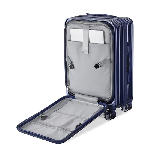 Expandable Carry-On Luggage Set, 3-Piece Lightweight Hard Shell with Spinner Wheels3