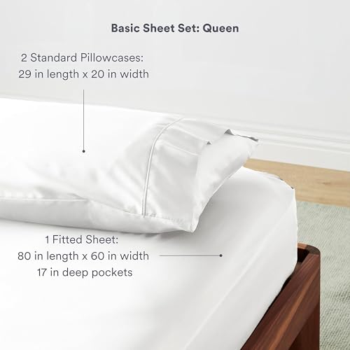 ettitude 100% Lyocell from Organic Bamboo Sheet Set (Queen, Ocean Blue) by ettitude - Used condition - Image 5