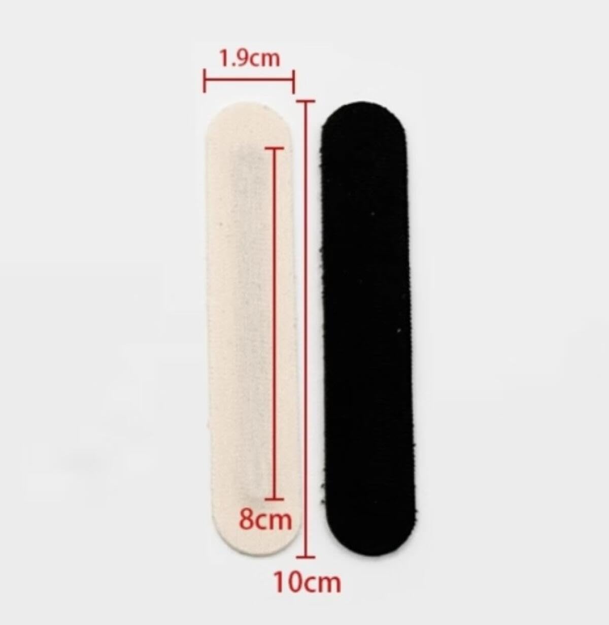 YJIUYUANQ (10cm Beige) Shaping Non-Sewing Boning Shaping Steel Bone with Wrapped Cloth Adhesive Shaping Steel Boning Anti-Curl Shaping Steel Bone, 10 Pieces