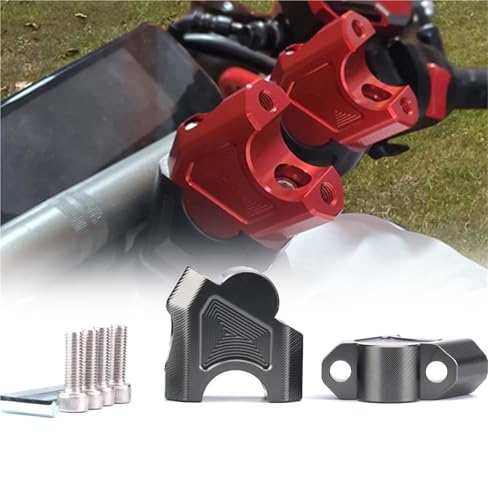 Rehausseur de guidon 28 mm pour Benelli TRK 702 X et 502X en aluminium CNC
