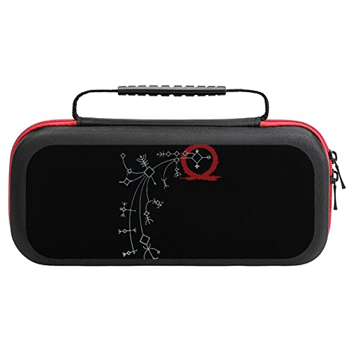 Switch ケース ゴッド・オブ・ウォー 薄型 スイッチ ケース 可愛い スイッチ専用ケース 大容量 Switchカバー Switch専用キャリーケース 持ち手付き スイッチポーチ 衝撃吸収 収納バッグ スイッチカバー Joy-Con 収納ケース 20個