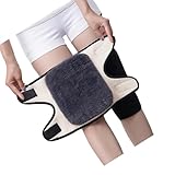 Ldabrye Wintertauglicher Kniewärmer, wärmeisolierend, winddichte Polsterung für aktive Sportfans, wärmeisolierter Knieschutz