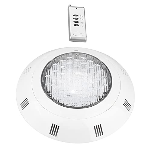 Foco LED RGB para piscina multicolor de 24 luces con control remoto e iluminación de 12V 6
