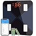 Bascula de Baño Digital Grasa Corporal, Mpow Báscula Inteligente con App, Analizar Más de 13 Funciones, Máximo 180 Kilos, Aplicar para Andriod y Ios