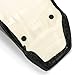 HECASA Complete Seat New Compatible with 1987-2006 Yamaha Banshee 350 YZF350 Replacement for 5FK-24710-E0-00 (Black+Silvery)