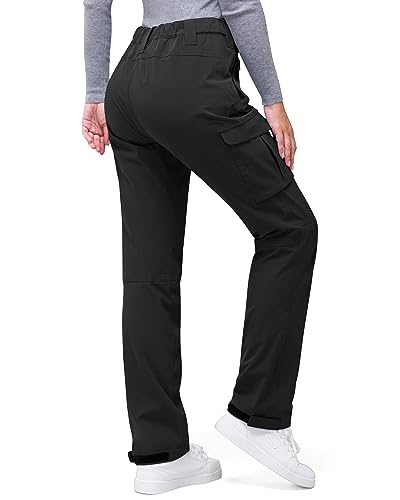 33,000ft Women's Rain Pants, Waterproof Lightweight Breathable Rain Overall Hiking Pants2