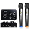 Sound Town 16 Channels Wireless Microphone Karaoke Mixer System, Supports HD ARC, Optical (Toslink), Smart TV, Media Box, PC, Bluetooth, Soundbar, Receiver, AUX (SWM15-PROS)