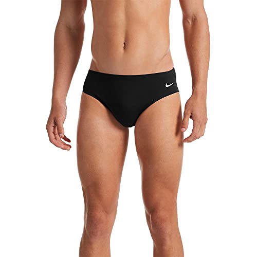 Nike Herren NESSA004-001_32 Schwimm-Slips, Schwarz, M