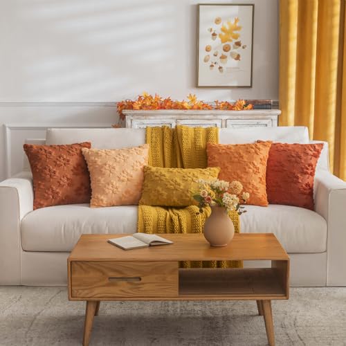 Cosibono NS002 Maple Leaf Fall Throw Pillow Covers 18 Inchx18 Inch Set Of 2 thumb #6