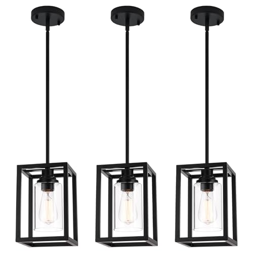 Matte Black Farmhouse 3-Pack