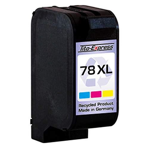 Gorilla-Ink 1 Patrone kompatibel für HP-78 XL | Color 42ml XXL-Inhalt Cover