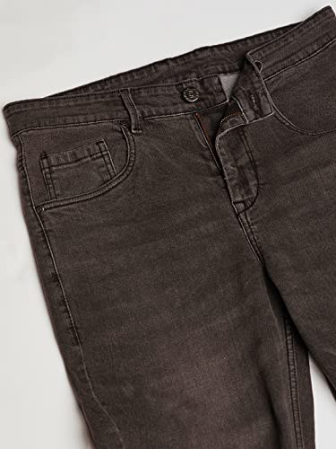 Image of HIGH STAR Men's Mid Rise Bootcut Fit Stretchable Jeans