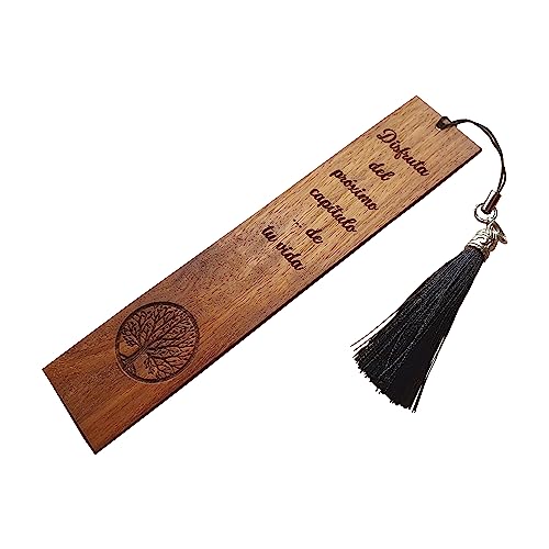 Marcapáginas madera | Regalo jubilación, Regalo despedida trabajo, Regalo profesor, Regalo graduación | Marcador de páginas, marcador de libros | Regalo original fiesta | Regalo fin de curso
