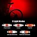 NIUAWASA Luce per Bici,Fanale Posteriore per Bici con Indicatori di Direzione Lampada...