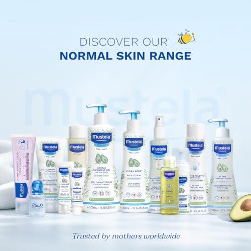 Image of Mustela Cradle Cap Foam Shampoo for Newborn - Baby Shampoo with Natural Avocado - Tear-Free & Fragrance-Free - 150ml