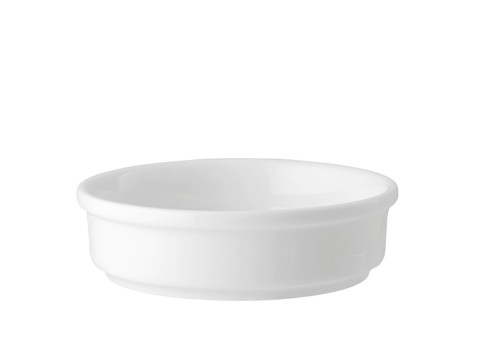 Westmark 4 Coppette Da Crème Brûlée Ovali - Porcellana, Microonde/Forno, 13.5x8.1x2.7cm - Foto 2