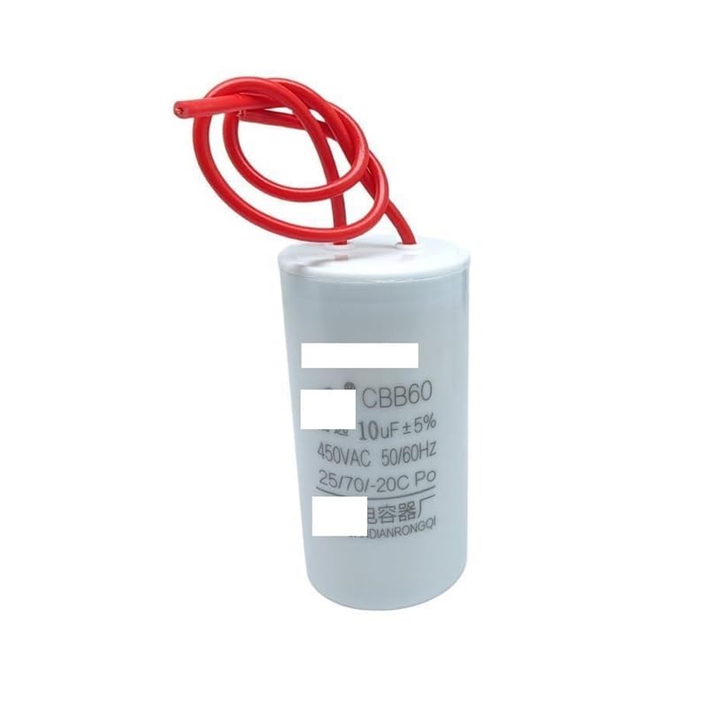 CBB60 electronic starter Run Capacitors 450V 3UF 4UF 5UF 6UF 8UF 10UF 12UF 15UF 18UF 20UF 25UF 30UF 35UF 40UF 45UF 50UF Spade Tabs 450VAC CZAOINCU(50UF)