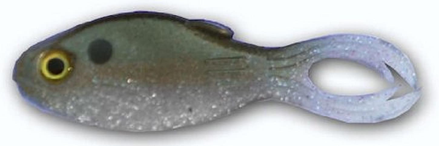 Big Bite Baits 3.5-Inch Warmouth Lures-Pack of 4 (Shad)