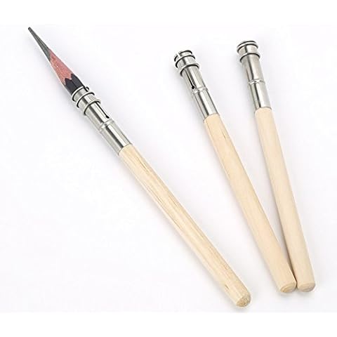 L-FENG-UK 5pcs Adjustable Art Pencil Holders Cover