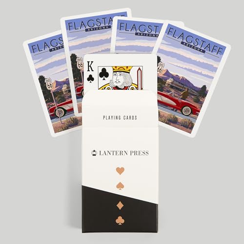 Baraja de Póker Ruta 66 Flagstaff Arizona 52 Cartas miniatura 6