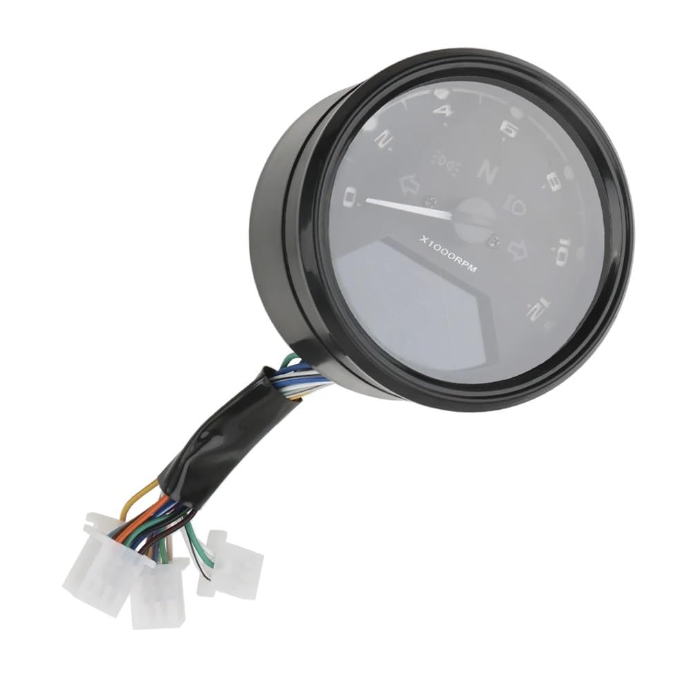 Contachilometri Indicatore Digitale Multifunzione A LED Universale Contagiri Misuratore Di Carburante Quadrante Per Visione Notturna Contachilometri Tachimetro Da Pannello Per Moto