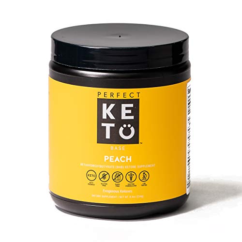 Perfect Keto Exogenous Ketones Powder, BHB Beta-Hydroxybutyrate Salts Supplement, Best Fuel for Energy Boost, Mental Performance, Mix in Shakes, Milk, Smoothie Drinks for Ketosis – Peach Perfect Keto Exogenous Ketones Powder, BHB Beta-Hydroxybutyrate Salts Supplement, Best Fuel for Energy Boost, Mental Performance, Mix in Shakes, Milk, Smoothie Drinks for Ketosis – Peach