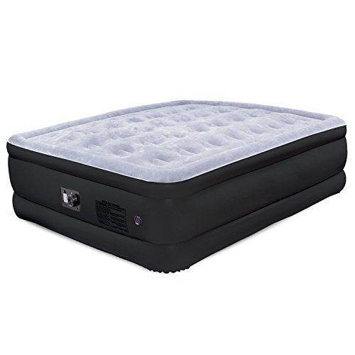 Restoration Queen Size Air Mattress - Inflatable Airbed with Built-In Electric Pump - 18