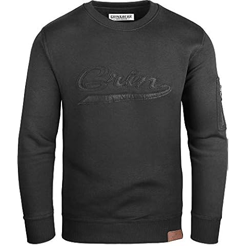 Grin&Bear Sweat à Capuche Noir GEC542 Cover