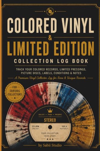 Colored Vinyl & Limited Edition Collection Log Book: Track Your Colored Records, Limited Pressing, Picture Discs, Labels, Conditions & Notes. image 2