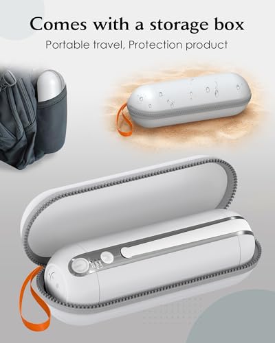 Rechargeable Portable Bidet Travel for Women/Men, Collapsible Handheld USB C Electric High Pressure Sprayer Bidet, Camping Water Storage 200ml Personal Hemorrhoid Care Postpartum Peri Bottle Bidet - Thumbnail 7