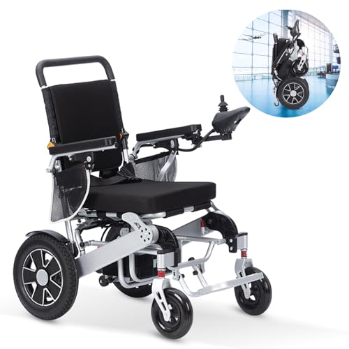 Lightweight Electric Wheelchair with Long Range and Portability