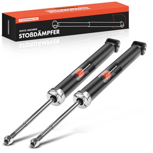 Frankberg 2x Amortiguador de gas a presión Eje trasero Compatible con Serie 3 E46 316-330 1998-2005 Serie 3 Touring E46 316-330 1995-2005 Serie 3 Cupé E46 316-330 1999-2006 Replace# 33521091245