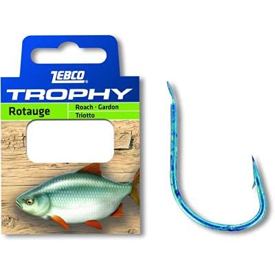 Zebco Anzuelo Trophy Leader #12 0.15 mm 0.70 m Pack 10 miniatura 1