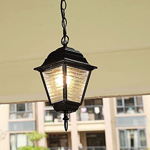 Pendant light E27 suspension extérieure lanterne pour pavillon