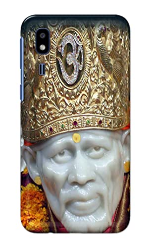 Image of PRINTFIDAA Sai Baba Lord Shiridi Great God Hinduism Hindu Religious Printed Designer Hard Case for Samsung Galaxy A2 Core, SM-A260F / DS, SM-A260G / DS Back Cover -(e) RPM1005