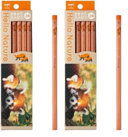 レッサーパンダ　鉛筆　トンボ　2B 文房具　かきかた レッサーパンダ　トンボ鉛筆 Amazon | トンボ鉛筆 かきかた鉛筆 2B (レッサーパンダ 柄) ハロー