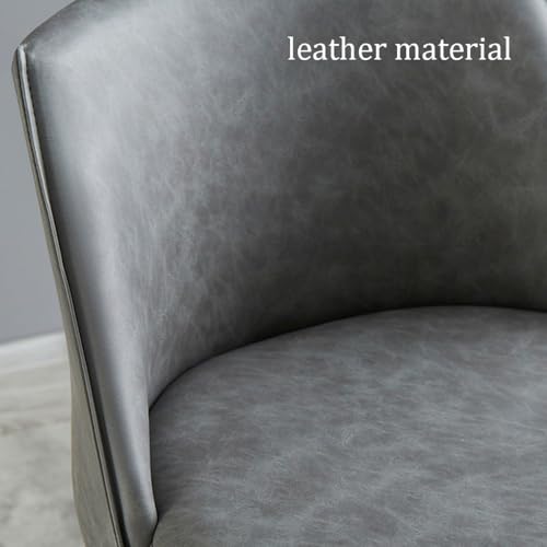 Tabourets de bar en cuir haut de gamme avec dossier ergonomique
