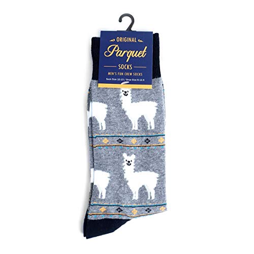 Parquet Farm Animal Socks for Men-Novelty Socks - Gifts for Dad4