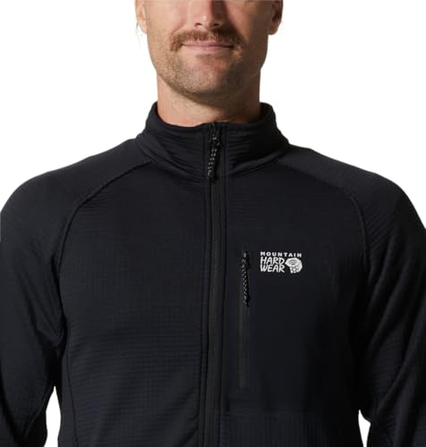 Image of Mountain Hardwear Men's Polartec Power Grid Half Zip Jacket | Stylish and Warm Jacket for All Outdoor Adventures
