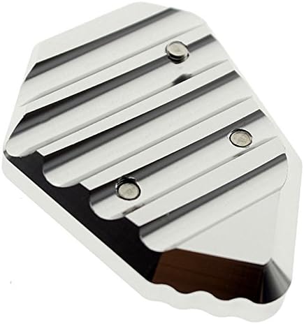 FXCNC Racing Aluminum Motorcycle Side Stand Plate Kickstand Extension Pad Compatible with B.M.W K1200S 2004-2008, K1200R 2005-2008, K1300S K1300R 2009-2014