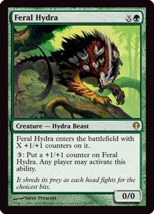 Magic The Gathering - Feral Hydra - Archenemy Singles