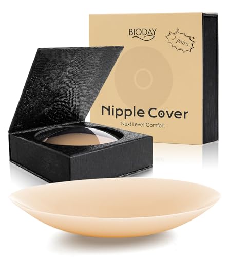 Bioday Non-Adhesive Center Reusable Nipple Covers